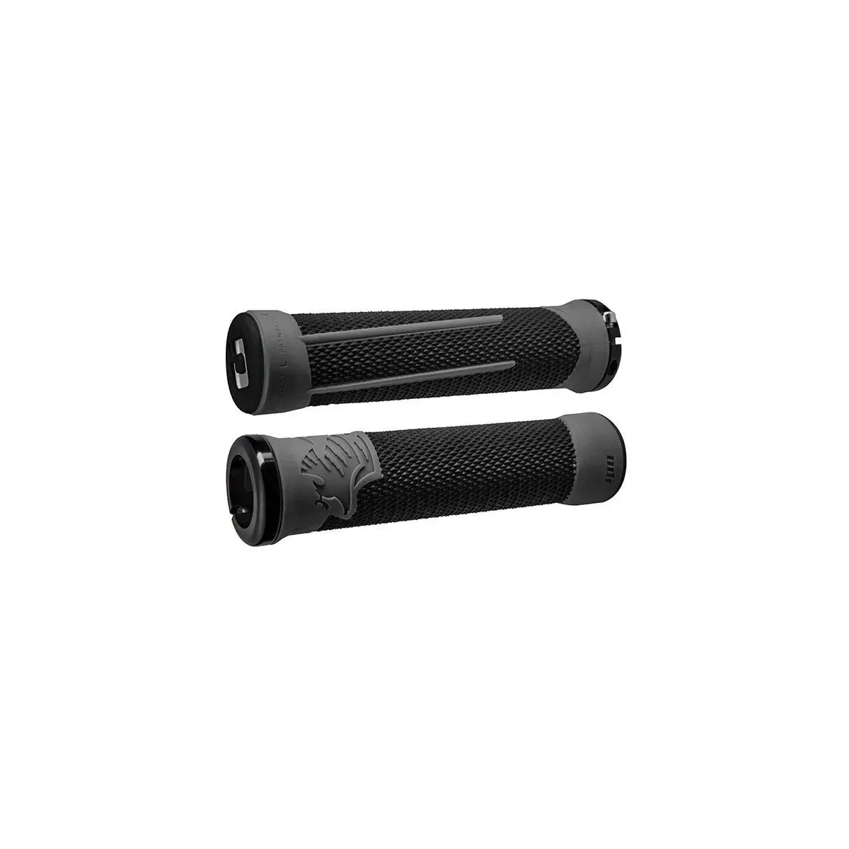 Odi Ag-2 V2.1 Lock-On Grips Black/Graphite W/Black Clamps